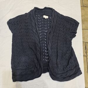 Avenue Womens gray Knit Shrug Cardigan  Size 22/24